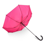 Regenschirm in vielen Farben mit schwarzem Rundgriff Ø105 cm farbe rosa vierte Ansicht