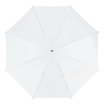 Regenschirm mit Automatiköffnung Ø103 cm in vielen Farben farbe weiß dritte Ansicht