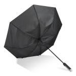 Klassischer Regenschirm mit ergonomischem Griff Ø105 cm farbe schwarz dritte Ansicht