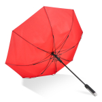 Klassischer Regenschirm mit ergonomischem Griff Ø105 cm farbe rot dritte Ansicht
