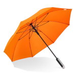 Klassischer Regenschirm mit ergonomischem Griff Ø105 cm farbe orange zweite Ansicht