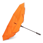 Klassischer Regenschirm mit ergonomischem Griff Ø105 cm farbe orange vierte Ansicht