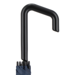 Klassischer Regenschirm mit schwarzem Geo-Griff Ø103 cm farbe dunkelblau sechste Ansicht