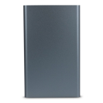 Powerbank aus recyceltem Aluminium 4.000 mAh in vielen Farben farbe titan zweite Ansicht