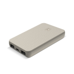 Powerbank zum gleichzeitigen Laden von 3 Geräten 5.000 mAh farbe beige