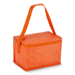 Kühltasche mit Alu-Innenfutter für 6 Dosen farbe orange