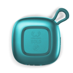 Tragbarer Lautsprecher 5 W mit Tragegriff in vielen Farben farbe smaragdgrün vierte Ansicht