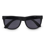 Sonnenbrille in vielen Farben mit schwarzer UV400-Linse farbe schwarz zweite Ansicht