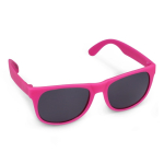 Sonnenbrille in vielen Farben mit schwarzer UV400-Linse farbe rosa