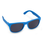 Sonnenbrille in vielen Farben mit schwarzer UV400-Linse farbe hellblau