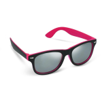 Bicolore Sonnenbrille mit UV400-Polarized-Gläsern, personalisierbar farbe rosa