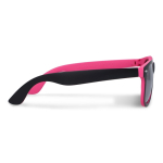 Bicolore Sonnenbrille mit UV400-Polarized-Gläsern, personalisierbar farbe rosa dritte Ansicht
