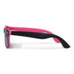 Bicolore Sonnenbrille mit UV400-Polarized-Gläsern, personalisierbar farbe rosa vierte Ansicht