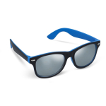 Bicolore Sonnenbrille mit UV400-Polarized-Gläsern, personalisierbar farbe hellblau