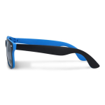 Bicolore Sonnenbrille mit UV400-Polarized-Gläsern, personalisierbar farbe hellblau vierte Ansicht