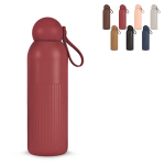 Monochrome Thermoflasche aus Stahl mit Runddeckel 500 ml