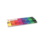 Individuell gefertigter USB Stick im Mini Card Format aus Europa farbe weiß Ansicht mit Logodruck