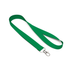 Individuell gefertigtes RPET Lanyard mit Karabiner oder Clip farbe flaschengrün siebte Ansicht