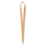 Individuell gefertigtes Lanyard aus Kork mit wählbarem Karabiner farbe braun siebte Ansicht