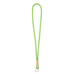 Individuell gefertigtes tubulares Polyester Lanyard mit Bambusdetail farbe apfelgrün siebte Ansicht