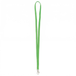 Individuell gefertigtes Polyester Lanyard mit wählbarem Karabiner farbe grün siebte Ansicht