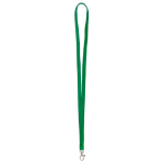 Individuell gefertigtes Polyester Lanyard mit wählbarem Karabiner farbe flaschengrün siebte Ansicht