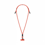 Verstellbares Lanyard mit Typ-C-Ladekabel für Mobilgeräte farbe rot siebte Ansicht