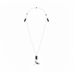 Verstellbares Lanyard mit Typ-C-Ladekabel für Mobilgeräte farbe weiß siebte Ansicht