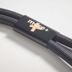 Verstellbares Lanyard für Mobilgeräte mit Typ-C-Ladekabel farbe schwarz fünfte Ansicht
