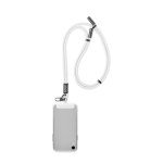 Verstellbares Lanyard für Mobilgeräte mit Typ-C-Ladekabel farbe weiß