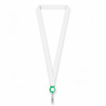 Polyester-Lanyard mit ausziehbarem Kartenhalter farbe flaschengrün siebte Ansicht