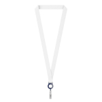 Polyester-Lanyard mit ausziehbarem Kartenhalter farbe ultramarinblau siebte Ansicht