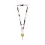 Polyester-Kartenlanyard zum Sublimieren farbe gelb