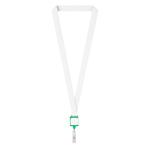 Polyester-Kartenlanyard zum Sublimieren farbe flaschengrün siebte Ansicht