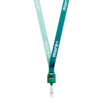 Polyester-Kartenlanyard zum Sublimieren farbe flaschengrün