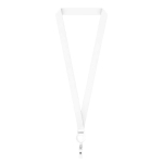 Individuell gefertigtes Kartenhalter Lanyard aus RPET zur Sublimation farbe weiß siebte Ansicht