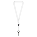 Abnehmbares Lanyard zum Sublimieren mit Kartenhalter farbe schwarz siebte Ansicht