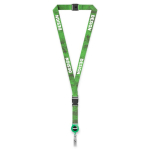 Abnehmbares Lanyard zum Sublimieren mit Kartenhalter farbe flaschengrün