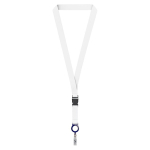 Abnehmbares Lanyard zum Sublimieren mit Kartenhalter farbe marineblau siebte Ansicht