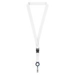 Abnehmbares Lanyard zum Sublimieren mit Kartenhalter farbe ultramarinblau siebte Ansicht