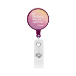 Individuell gefertigter runder Kartenhalter, ausziehbar, ⌀ 2.8 farbe violett