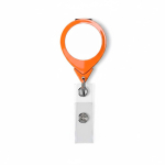 Individuell gefertigter runder Kartenhalter, ausziehbar, ⌀ 2.5 farbe orange siebte Ansicht