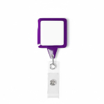 Individuell gefertigter quadratischer Kartenhalter, ausziehbar farbe violett siebte Ansicht