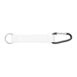 Polyester-Schlüsselband mit Karabiner zum Sublimieren farbe schwarz siebte Ansicht