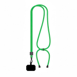 Individuell gefertigtes verstellbares Polyester Lanyard für das Handy farbe grün siebte Ansicht
