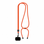 Individuell gefertigtes verstellbares Polyester Lanyard für das Handy farbe dunkelrot siebte Ansicht