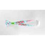 Polyester-Armband mit verschiedenen Verschlussoptionen