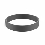 Silikon-Armband für Events, 100 % personalisierbar farbe schwarz siebte Ansicht