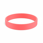 Silikon-Armband für Events, 100 % personalisierbar farbe rot siebte Ansicht