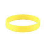 Silikon-Armband für Events, 100 % personalisierbar farbe gelb siebte Ansicht